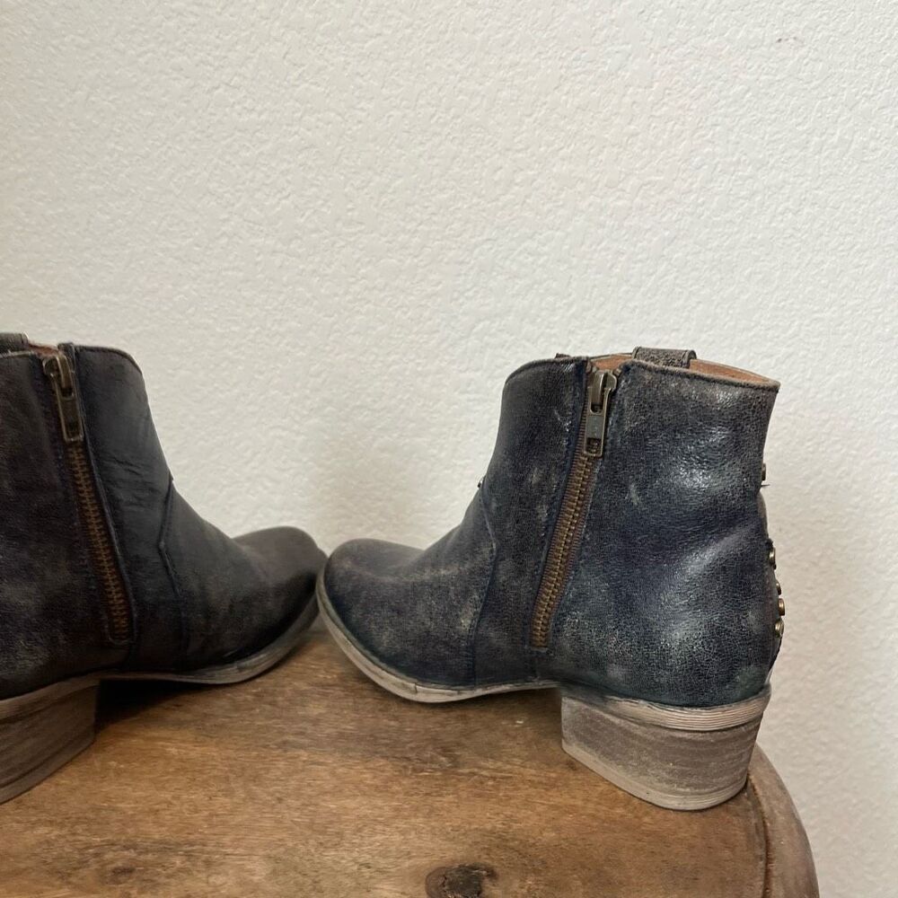 Corral Circle G Studded Star Inlay Booties Round Toe Western Women’s 5 1/2 - Picture 5 of 7